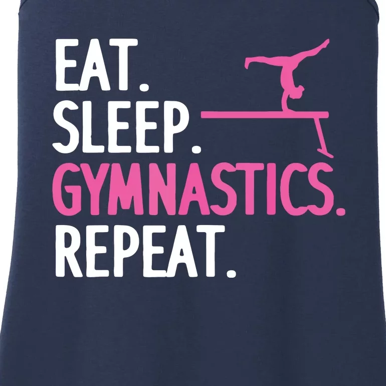 Funny Gymnastics For Women Girl Gymnast Handstand Tumbling Ladies Essential Tank