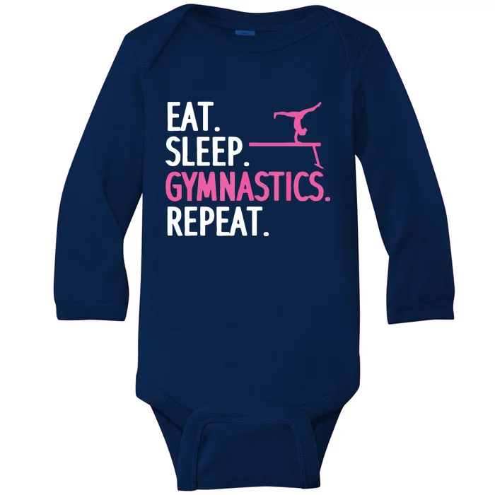 Funny Gymnastics For Women Girl Gymnast Handstand Tumbling Baby Long Sleeve Bodysuit