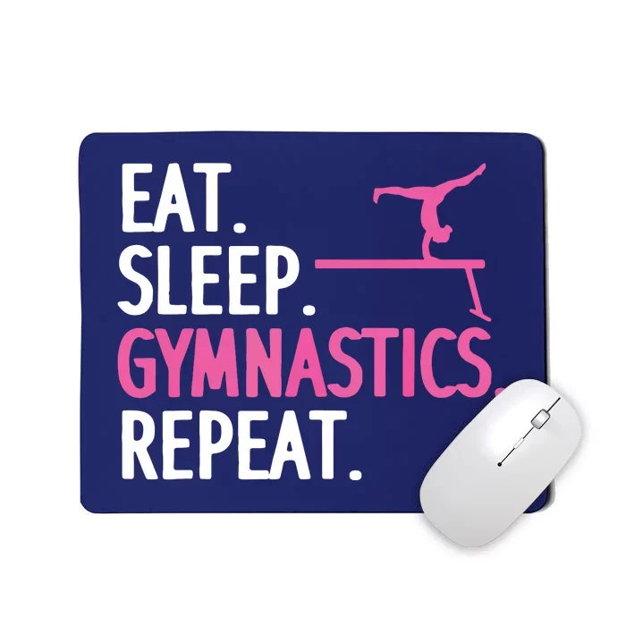 Funny Gymnastics For Women Girl Gymnast Handstand Tumbling Mousepad