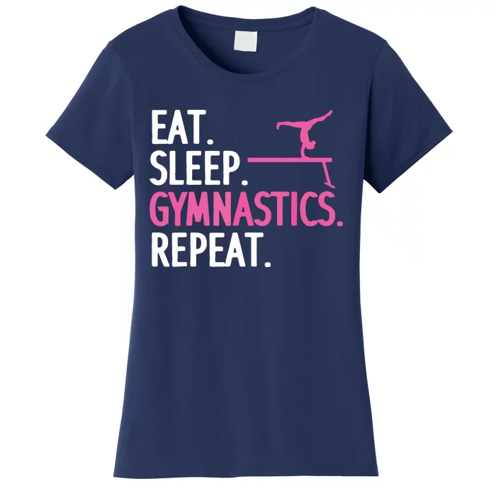 Funny Gymnastics For Women Girl Gymnast Handstand Tumbling Women's T-Shirt