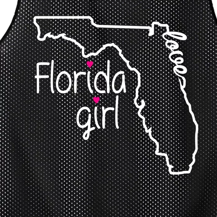 Florida Girl Mesh Reversible Basketball Jersey Tank