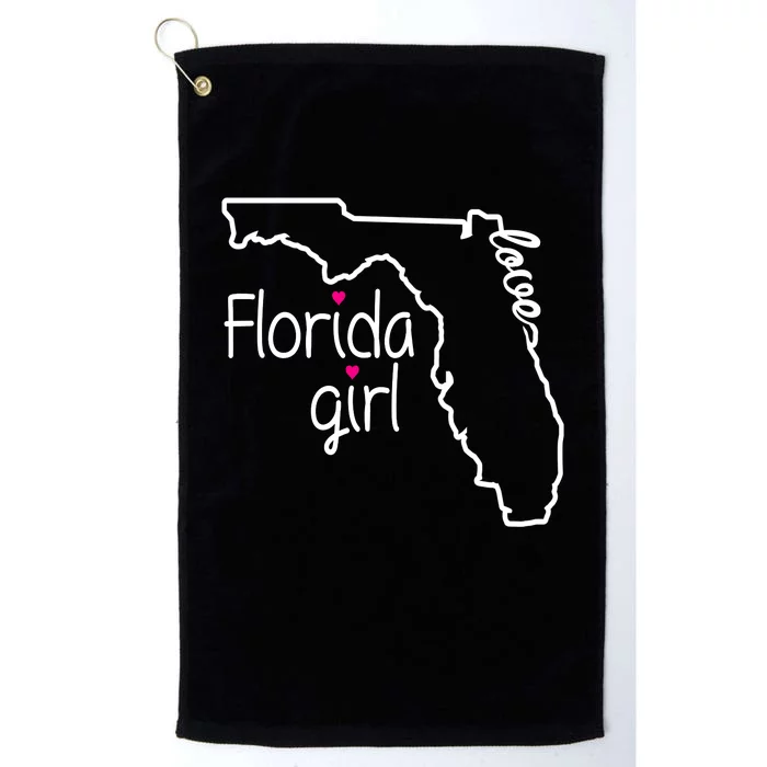 Florida Girl Platinum Collection Golf Towel