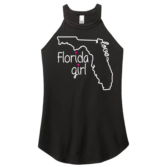 Florida Girl Women’s Perfect Tri Rocker Tank