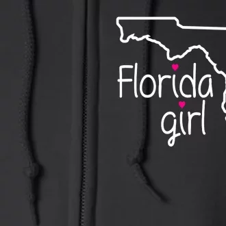 Florida Girl Full Zip Hoodie