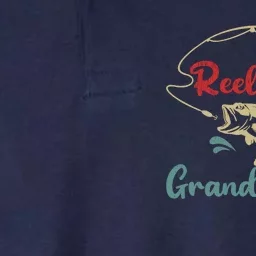 Fisherman Grandaddy Funny Reel Cool Grandaddy Fishing Softstyle Adult Sport Polo