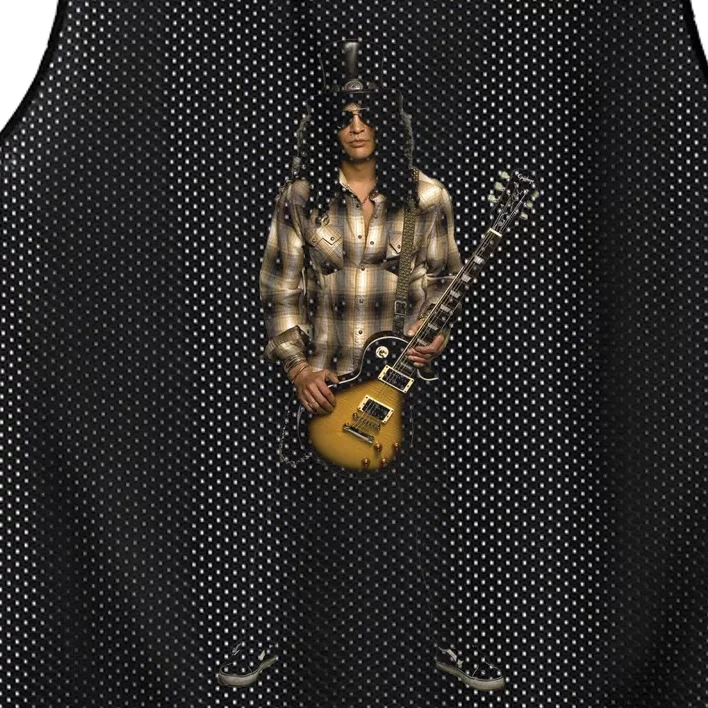 Famous Guitarist Mesh Reversible Basketball Jersey Tank