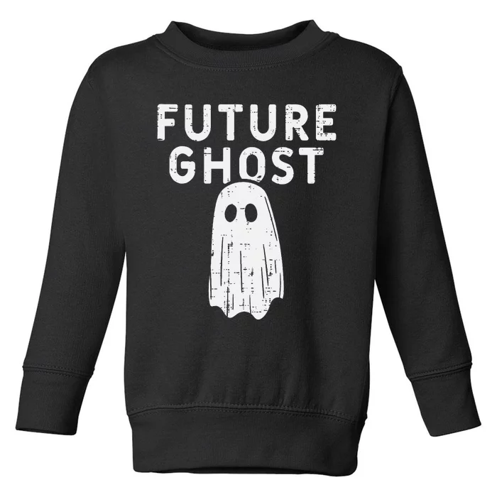 Future Ghost Funny Happy Halloween Costume Men Women Kids Toddler Sweatshirt