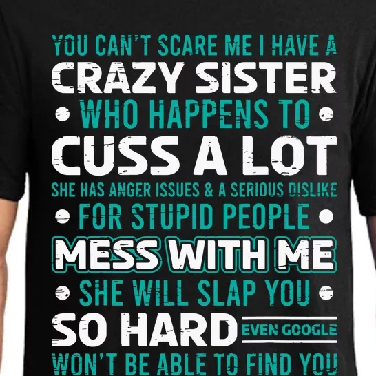 Funny Gift For Brother From Awesome Sister Birthday Pajama Set