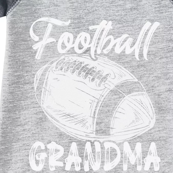 Football Grandma  Family Matching Players Mothers Day Infant Baby Jersey Bodysuit