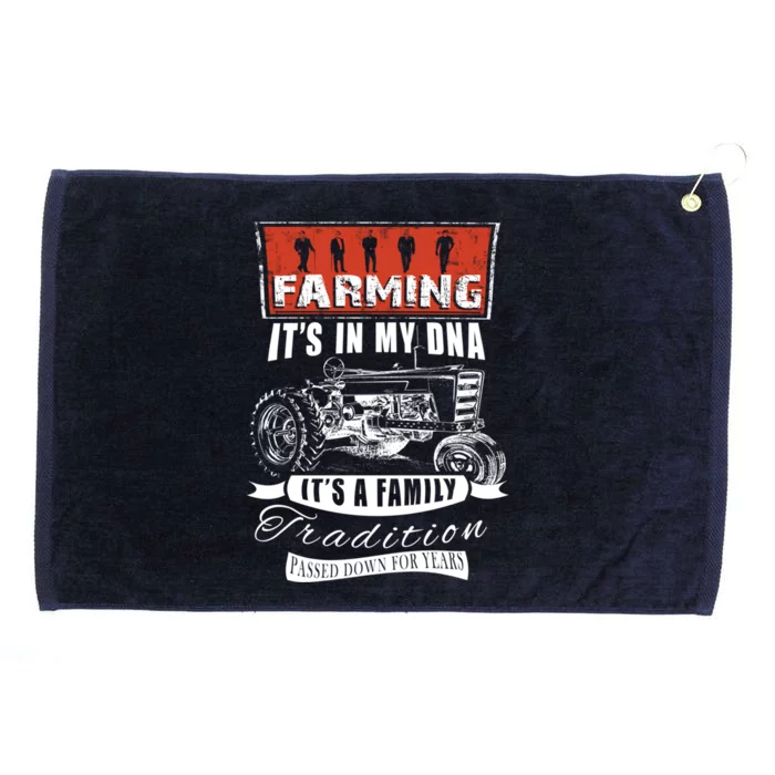 Farmer Gift Funny Farming Gift For Farmers Grommeted Golf Towel