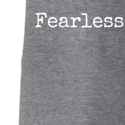 Fearless Gift Doggie 3-End Fleece Hoodie