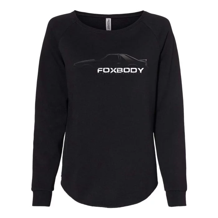 Foxbody Gift For The Stang Enthusiast Womens California Wash Sweatshirt