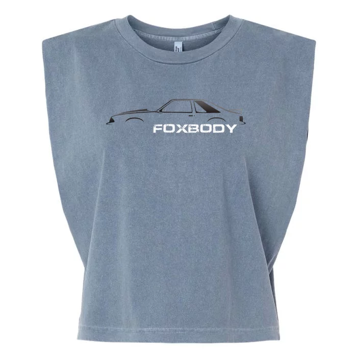 Foxbody Gift For The Stang Enthusiast Garment-Dyed Women's Muscle Tee