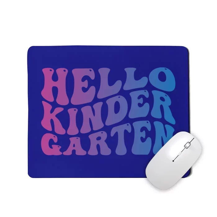 First Grade Flossing Unicorn Hello 1St Grade Squad Gift Mousepad