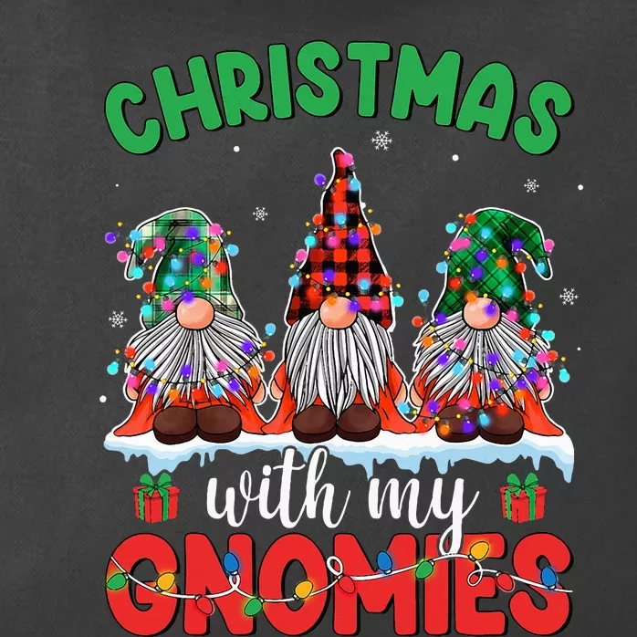 Festive Gnome Family Pajama Set Zip Tote Bag