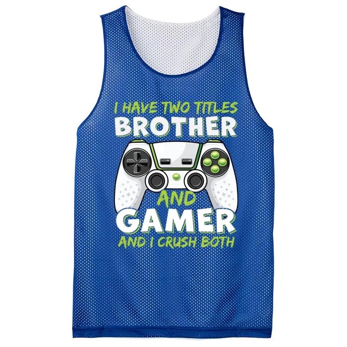 Funny Gaming Mesh Reversible Basketball Jersey Tank