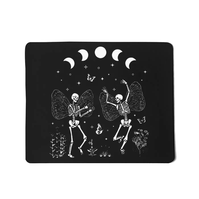 Fairy Grunge Fairycore Aesthetic Butterfly Skeleton Gothic Mousepad