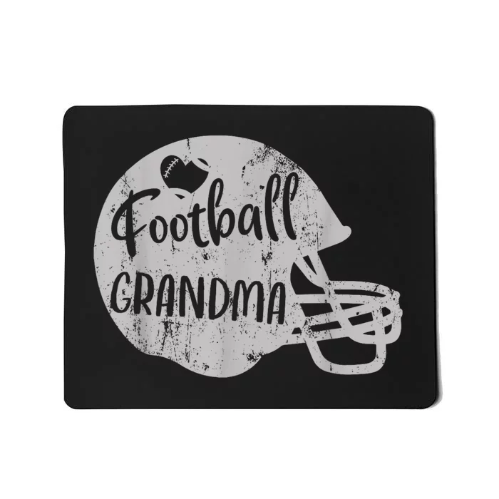 Football Grandma Fun Supportive American Football Grandma Mousepad