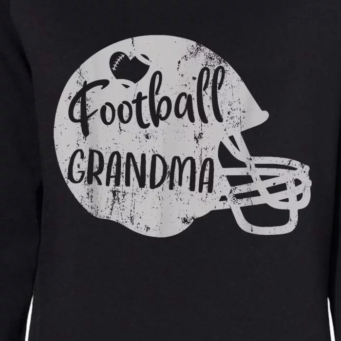 Football Grandma Fun Supportive American Football Grandma Womens California Wash Sweatshirt