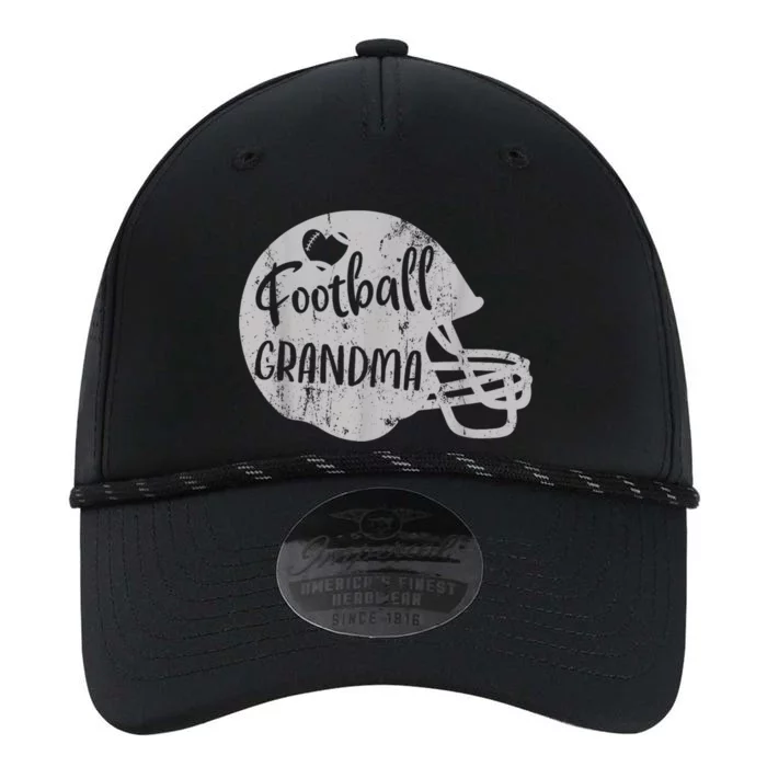 Football Grandma Fun Supportive American Football Grandma Performance The Dyno Cap