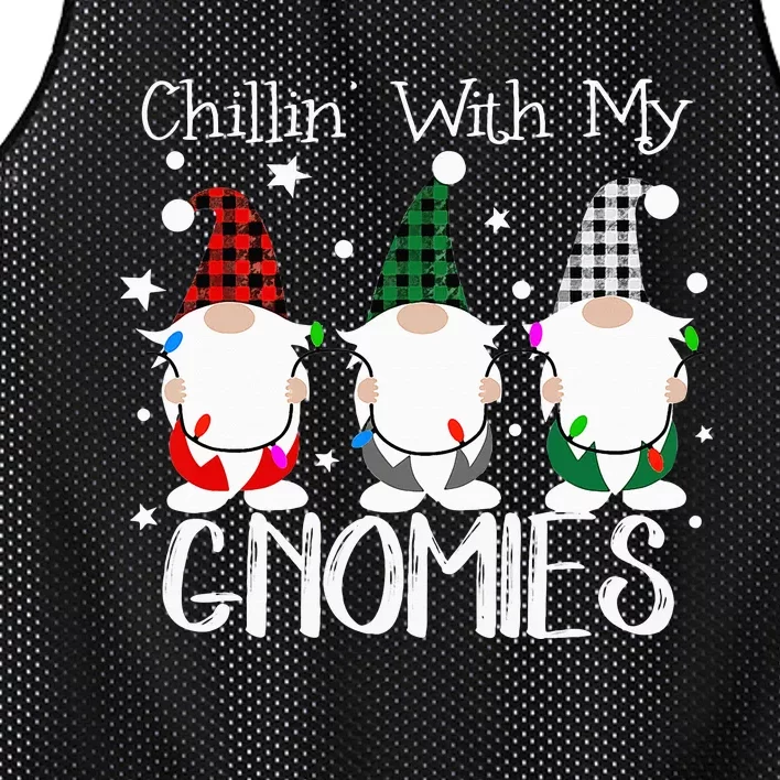 Festive Gnome Family Pajamas for a Fun Christmas Mesh Reversible Basketball Jersey Tank