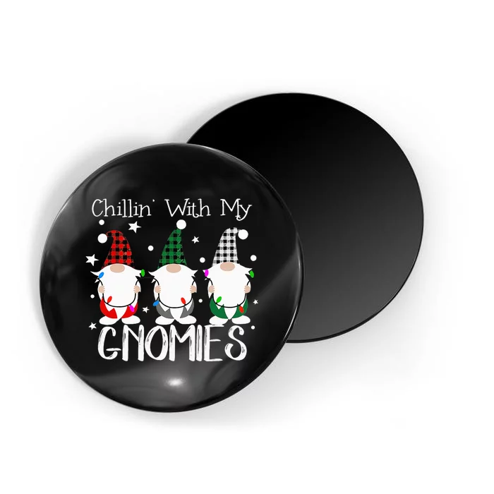 Festive Gnome Family Pajamas for a Fun Christmas Magnet