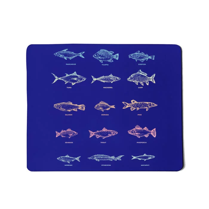 Fishing Gift Fish Fisher Hobby Lake Fishing Gift Mousepad