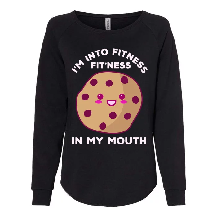 Funny Gym Fitness Workout Kawaii Cookie Baker Baking Bake Gift Womens California Wash Sweatshirt