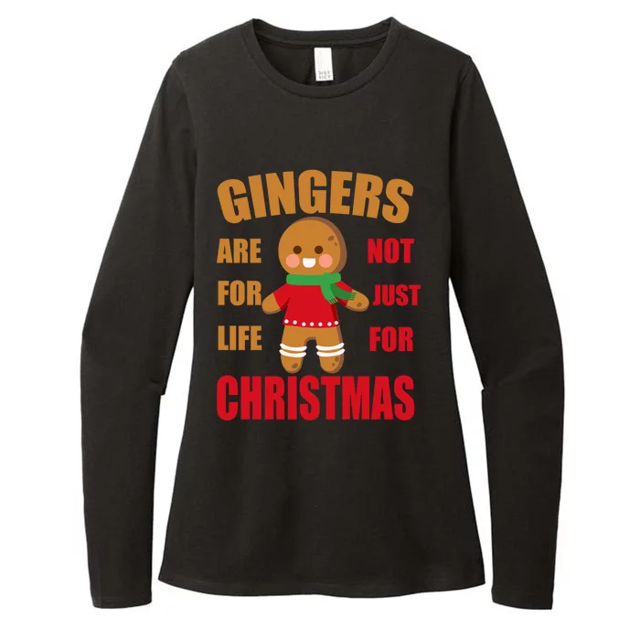 Funny Gingers For Life Not Just For Christmas Gift Idea Gift Womens CVC Long Sleeve Shirt