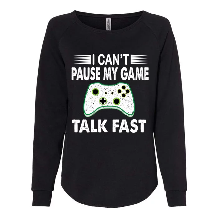 Funny Gamer Funny Gift Games Gift Tee Gift Womens California Wash Sweatshirt