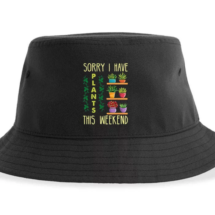 Funny Gardening Gift Succulent Gardener Mother's Day Plant Sustainable Bucket Hat