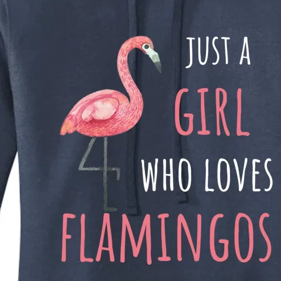 Flamingo Great Gift/ Gift Who Loves Flamingos Gift Women's Pullover Hoodie