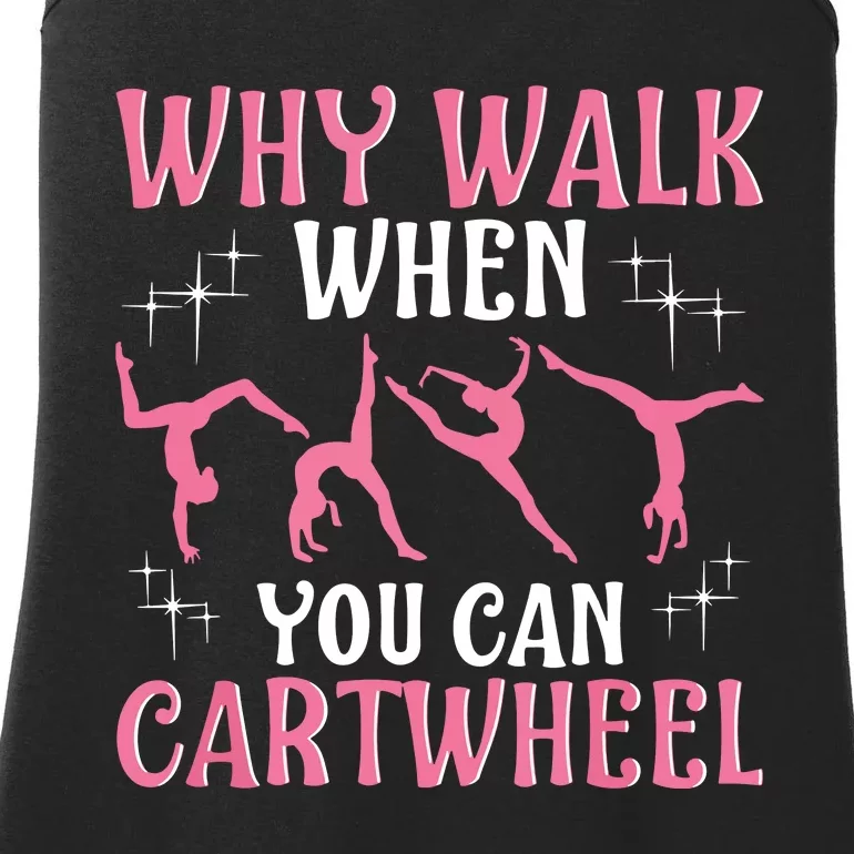 Funny Gymnastics Gymnast Gift For Cool Cartwheel Ladies Essential Tank