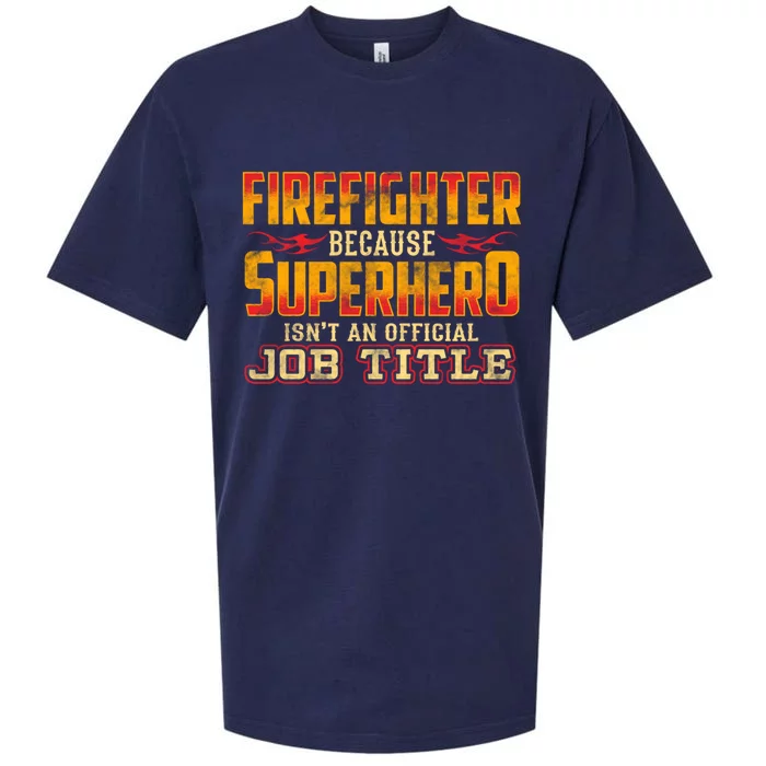 Firefighter Great Gift Backfire Fire Burn Danger Firetruck Great Gift Sueded Cloud Jersey T-Shirt