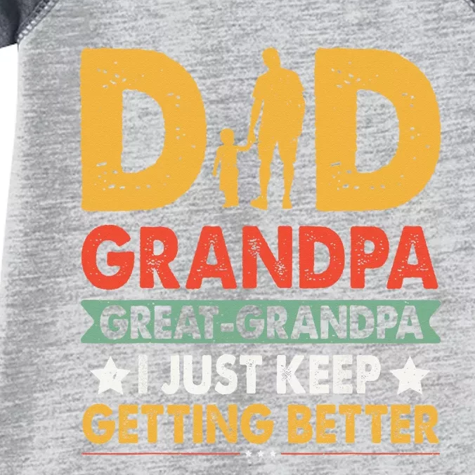 Funny Great Grandpa for Fathers Day Infant Baby Jersey Bodysuit