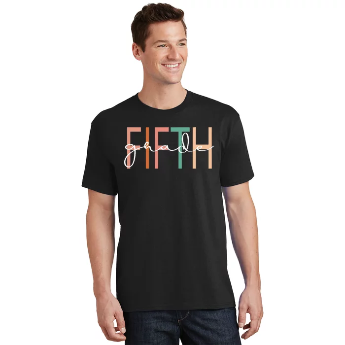 Fifth Grade Girls Teacher Team 5th Grade Squad T-Shirt