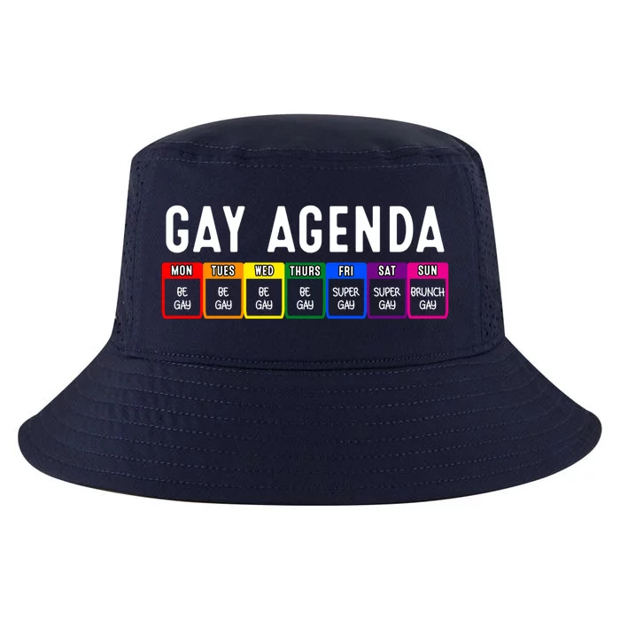 Funny Gay Gift Lgbt Pride Feminist Agenda Homo Gift Cool Comfort Performance Bucket Hat