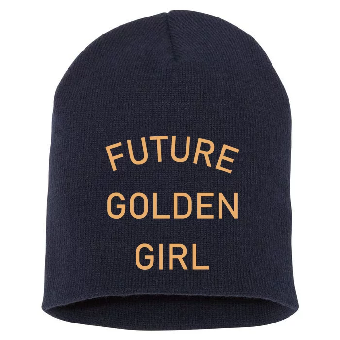 Future Golden Girl Short Acrylic Beanie