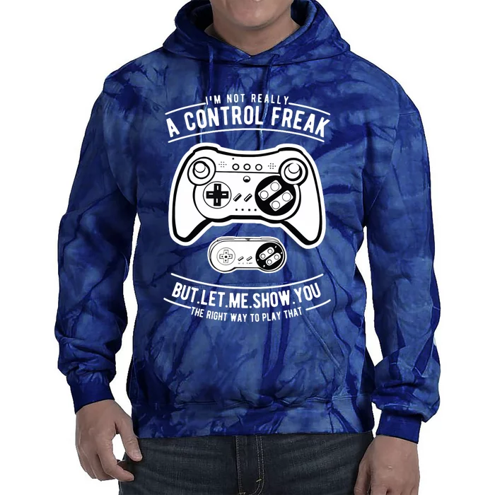 Funny Graphic Gaming Gamer Great Game Gift Ideas Tie Dye Hoodie