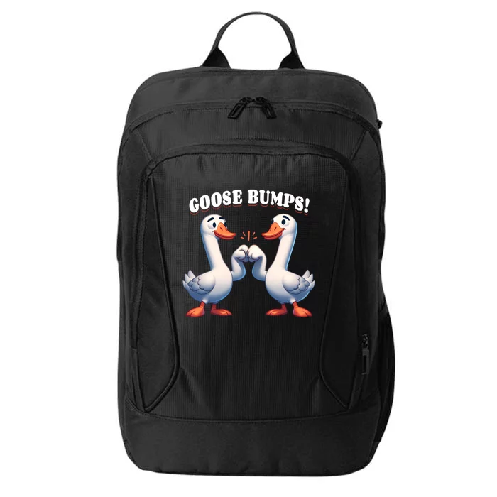 Funny Goose Goosebumps Silly Bumps City Backpack