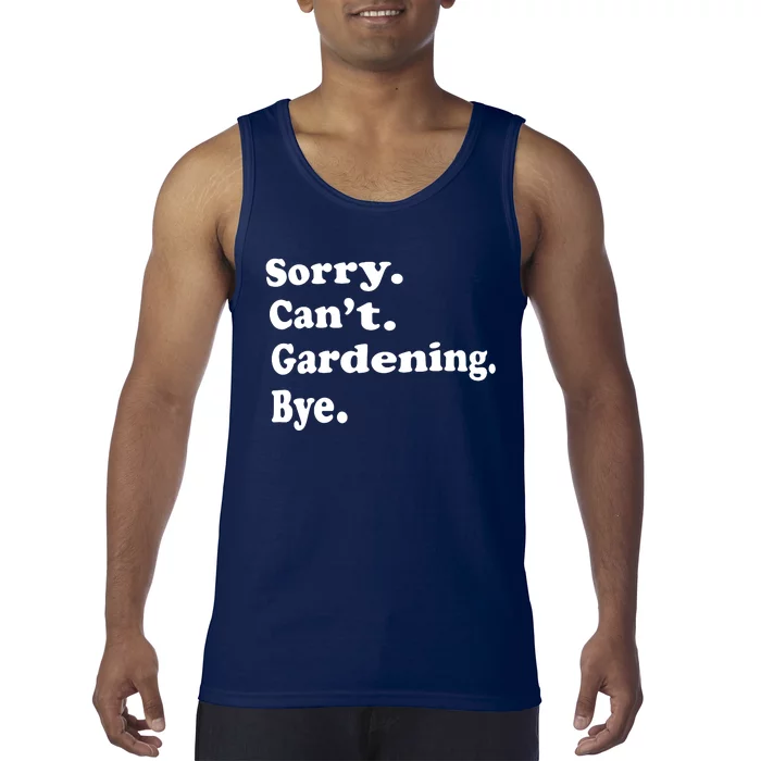 Funny Gardening Gift For Women Boy Or Girl Tank Top