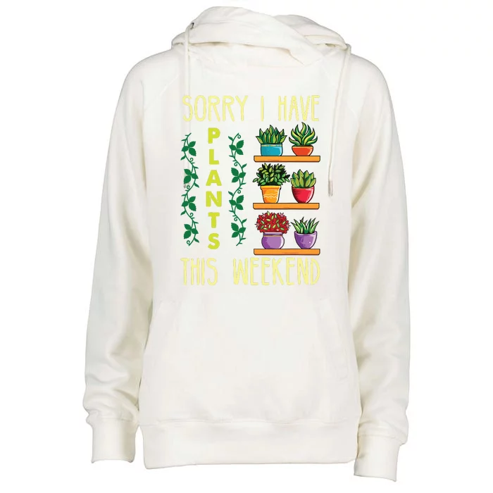 Funny Gardening Gift Succulent Gardener Mothers Day Plant Womens Funnel Neck Pullover Hood