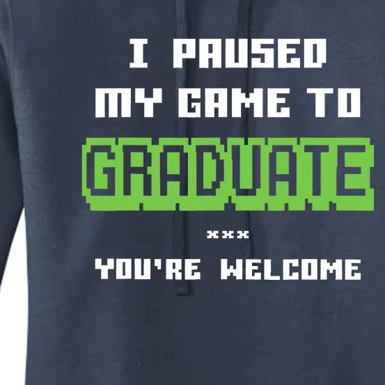 Funny Gamer Graduate Graduation Women's Pullover Hoodie