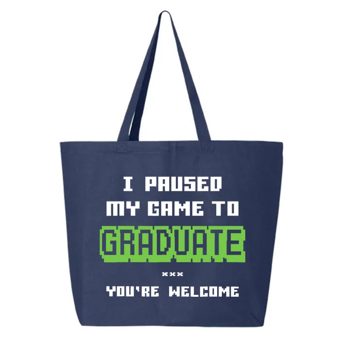 Funny Gamer Graduate Graduation 25L Jumbo Tote