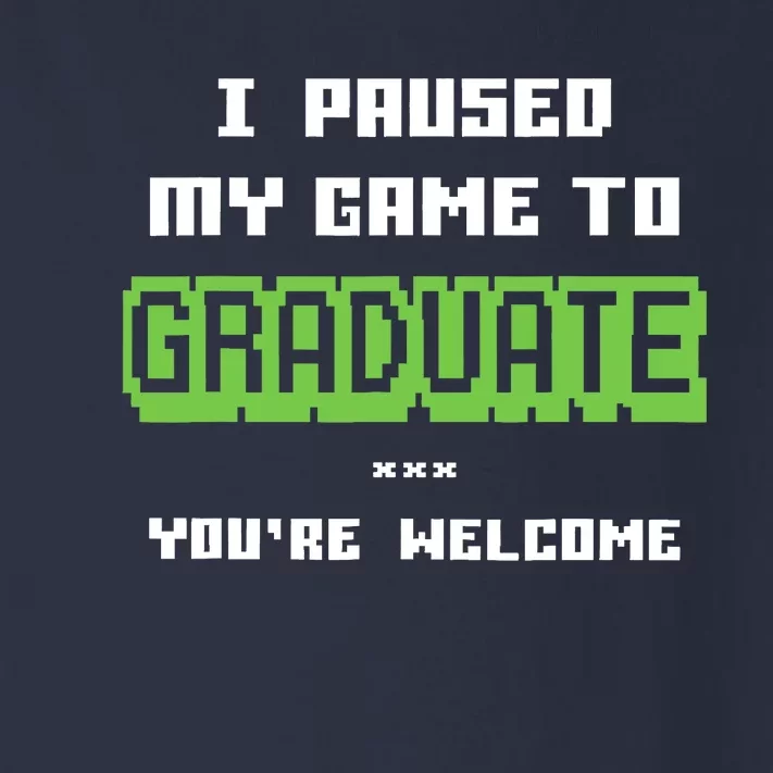 Funny Gamer Graduate Graduation Toddler Long Sleeve Shirt