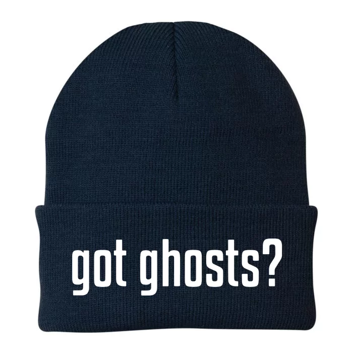 Funny Got Ghosts Paranormal Investigator Ghost Lover Knit Cap Winter Beanie