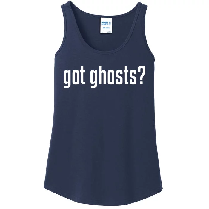 Funny Got Ghosts Paranormal Investigator Ghost Lover Ladies Essential Tank