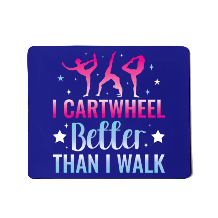 Funny Gymnastics Gymnast Cartwheel Gift Mousepad