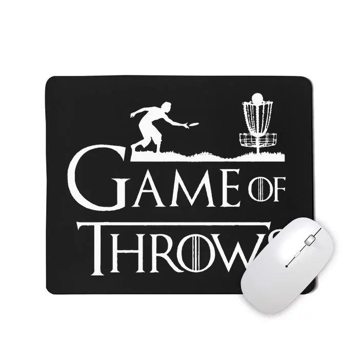 Frisbee Golf Game of Throws Disc Golf Mousepad