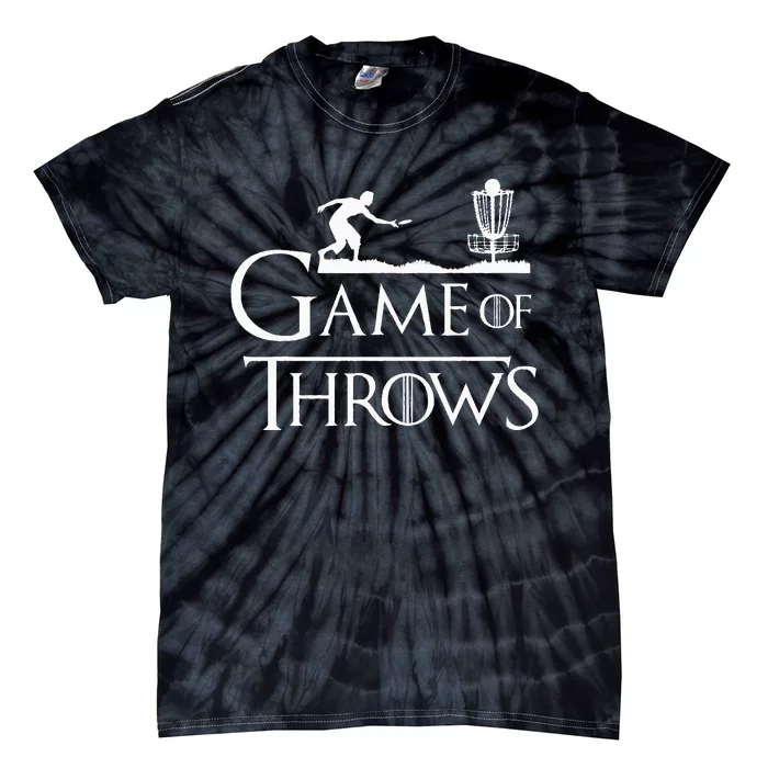 Frisbee Golf Game of Throws Disc Golf Tie-Dye T-Shirt